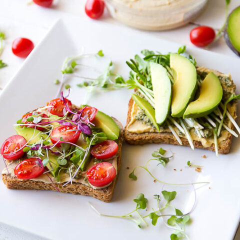 Avocado Toast Two Ways