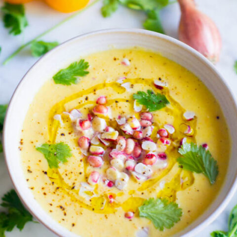 Creamy Corn Gazpacho