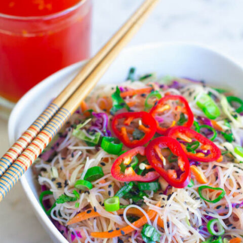 Gluten Free Asian Noodle Salad