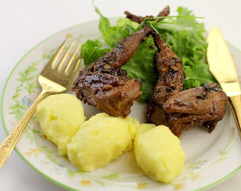 Honey and Mustard Roasted Quail Recipe