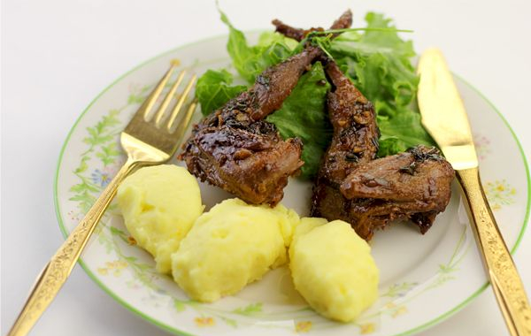 Honey and Mustard Roasted Quail Recipe