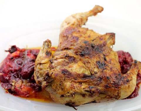 Plum Chicken (Roasted Chicken Recipe)