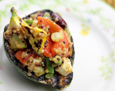 Quinoa Stuffed Zucchini Recipe