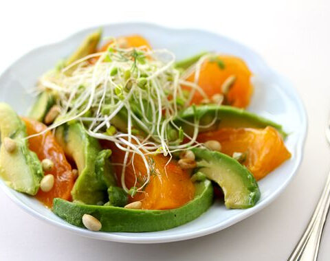 Avocado and Persimmon Salad Recipe