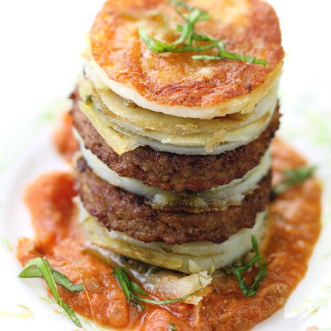 Meat and Potato Napoleon Recipe