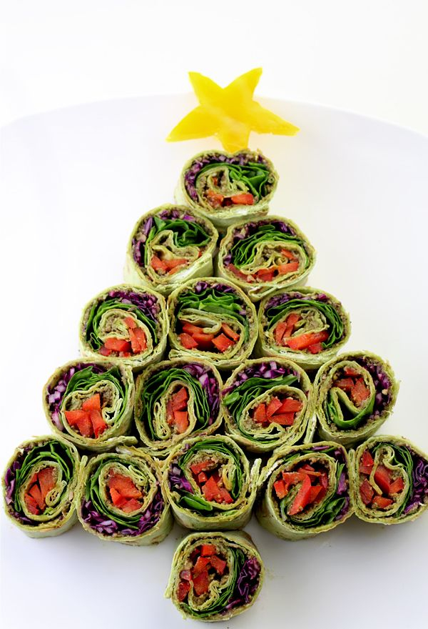 Christmas Pinwheel Appetizer Recipe