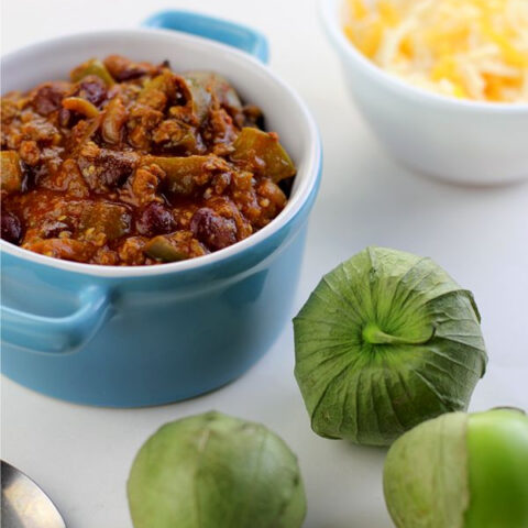 Vegetarian Chili Verde Recipe