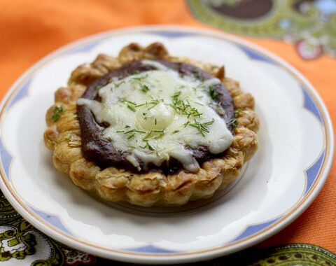 Image of Smoked Eggplant Tart Recipe