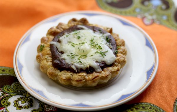 Smoked Eggplant Tart Recipe