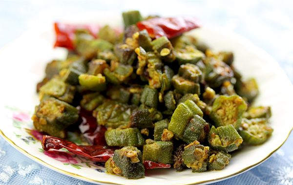 Bhindi Subzi Recipe (Spicy Okra)