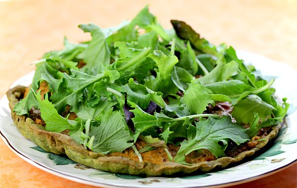 Bell Pepper Ricotta Pesto Tart Recipe