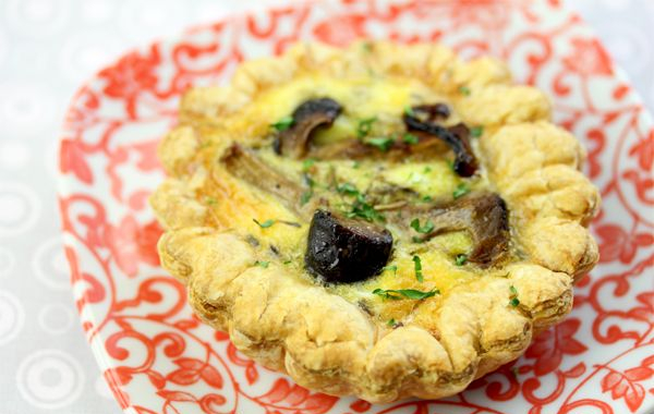 Quiche Forestiere (Mushroom Quiche Recipe)