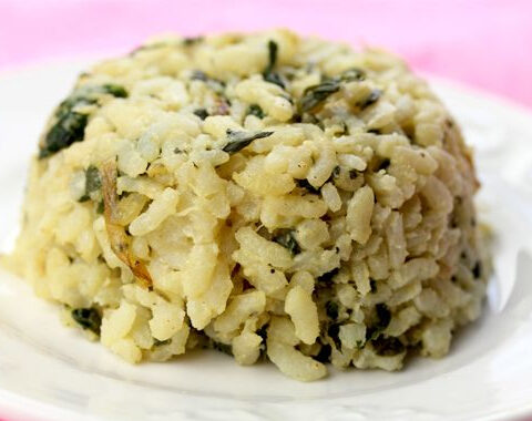 Creamy Spinach Risotto Recipe