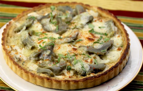 Artichoke Heart Tart Recipe