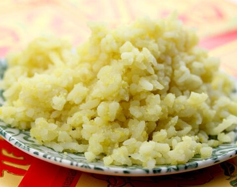 Xoi Vo Recipe (Coconut Sticky Rice with Mung Beans)