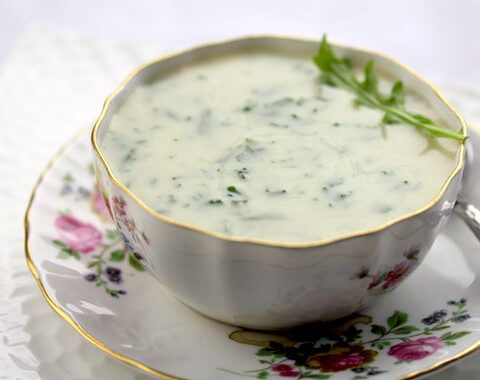 Cannellini Bean Soup with Arugula