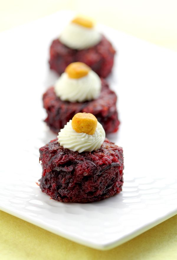 Beet Polenta Appetizer Recipe