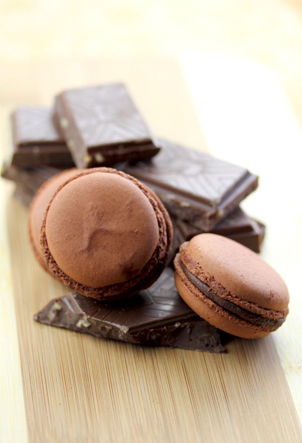 Chocolate Macarons