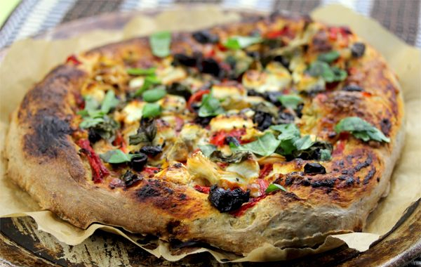 Light Artichoke Pizza Recipe