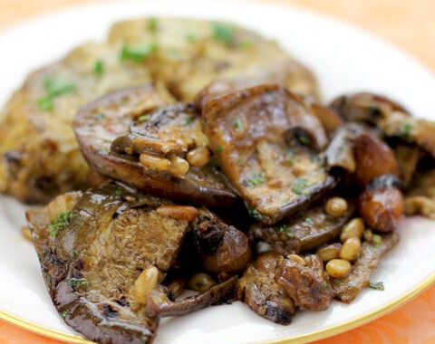 Balsamic Marinated Eggplant Recipe