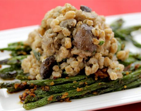 Mushroom Barley Risotto Recipe