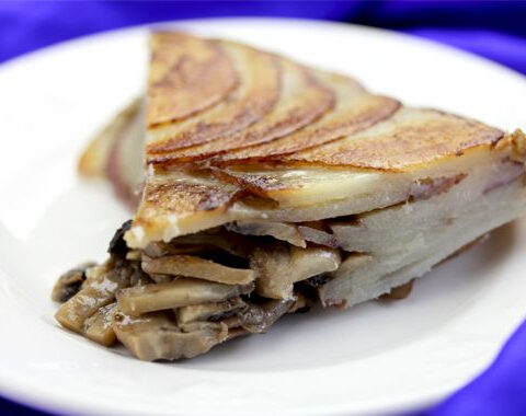 Mushroom Potato Galette Recipe