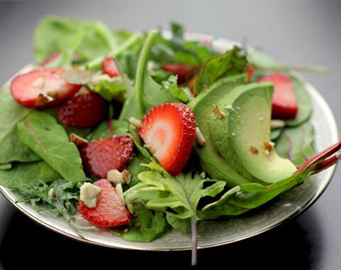 Strawberry Almond Summer Salad Recipe