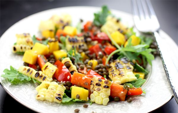 Asian-Inspired Charred Corn Salad Recipe