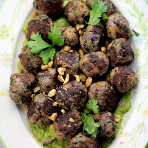 Asian-Inspired Bison Meatball Appetizer Recipe