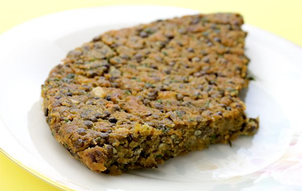 French Green Lentil Cake Recipe