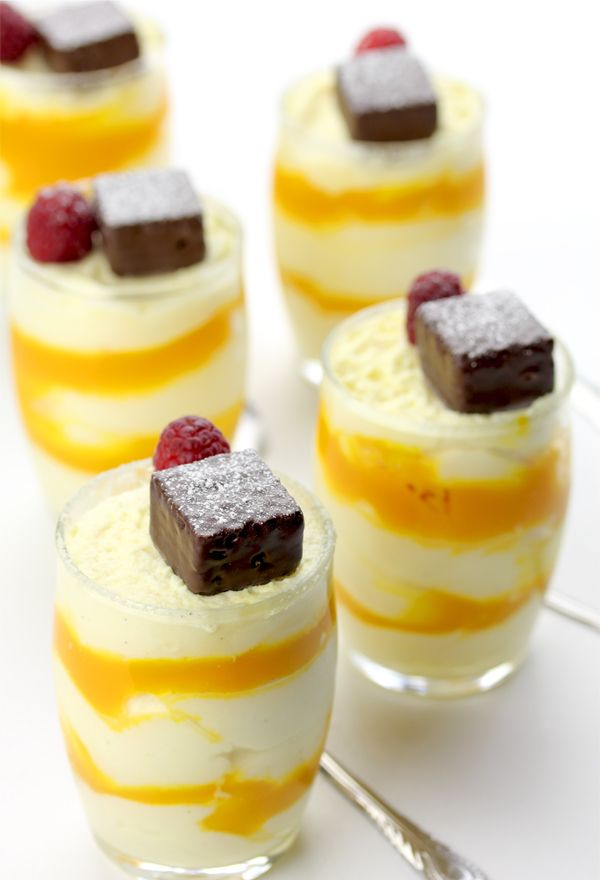 Guava Papaya Parfait Cups