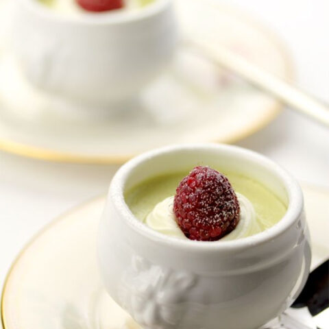 Matcha Green Tea Pot de Creme Recipe