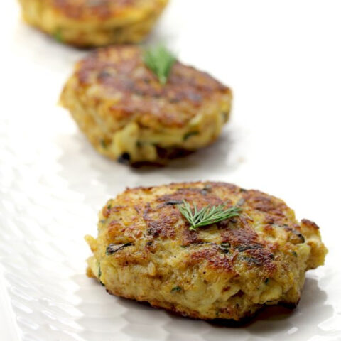 Artichoke Crab Cakes