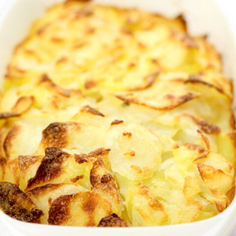 Zucchini Potato Gratin (Gratin Dauphinois aux Courgettes)