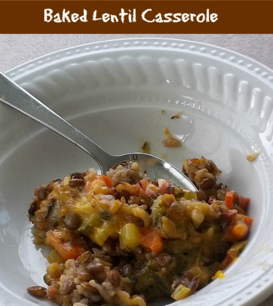 Baked Lentil Casserole