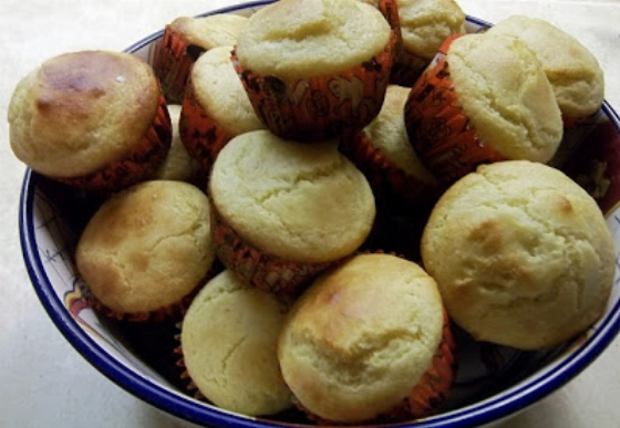 Corn Muffins with Honey Butter