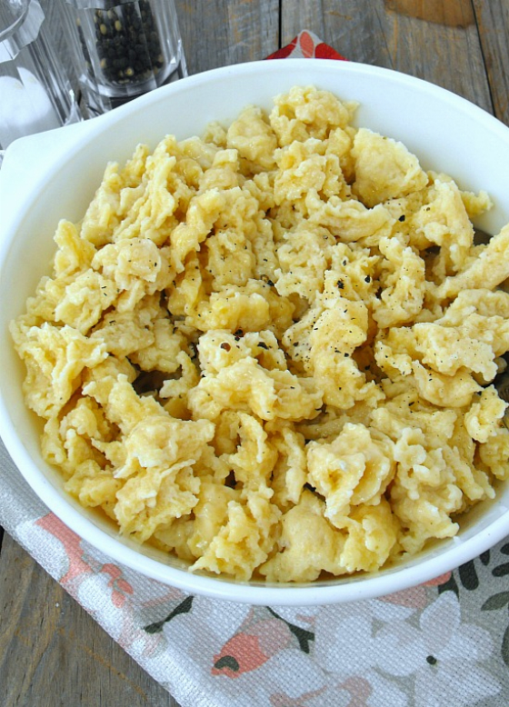 Frugal Noodles: Spaetzle