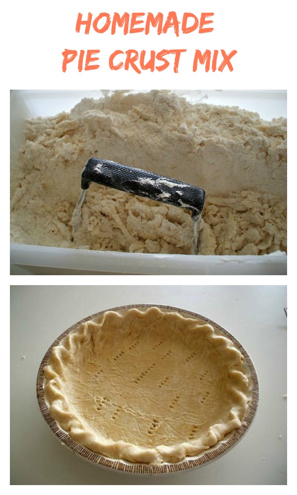 Making Up Pie Crust in Bulk