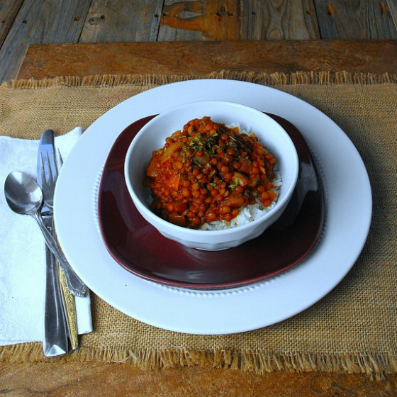 Sloppy Lentils