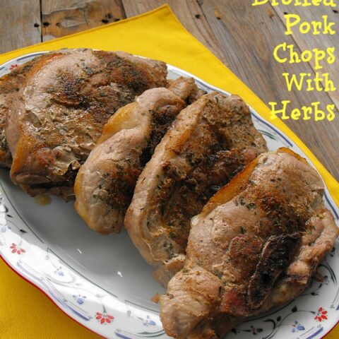 Broiled Pork Chops with Herbs