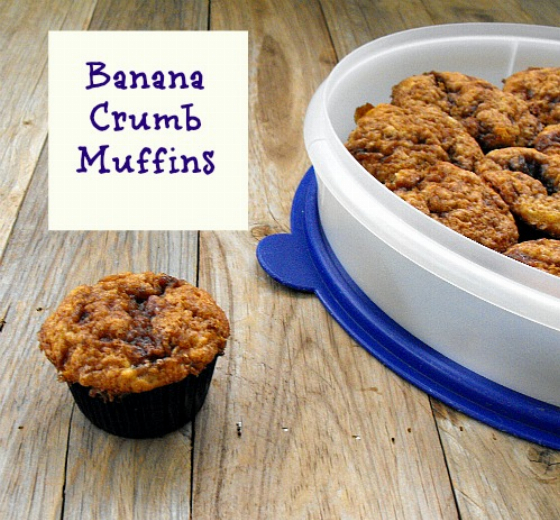 Banana Crumb Muffins