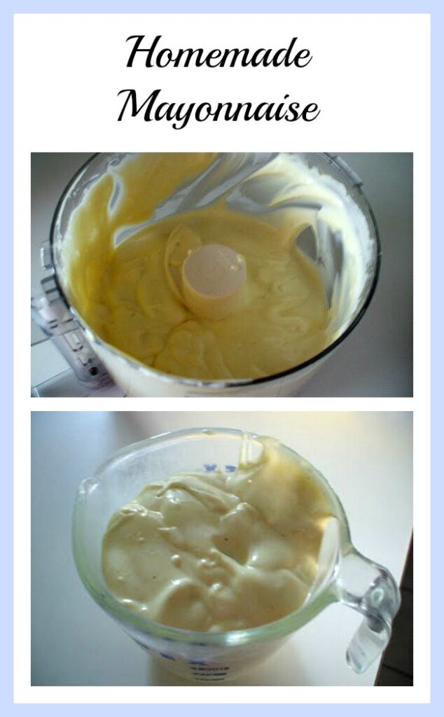 Homemade Mayonnaise