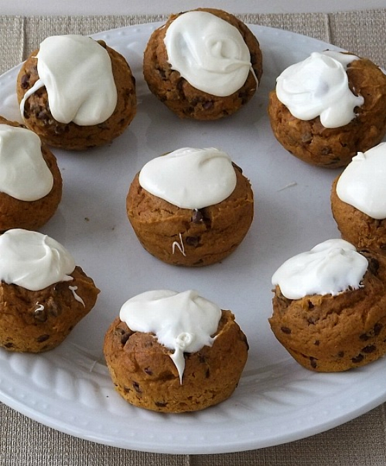 Pumpkin Chocolate Chip Muffins