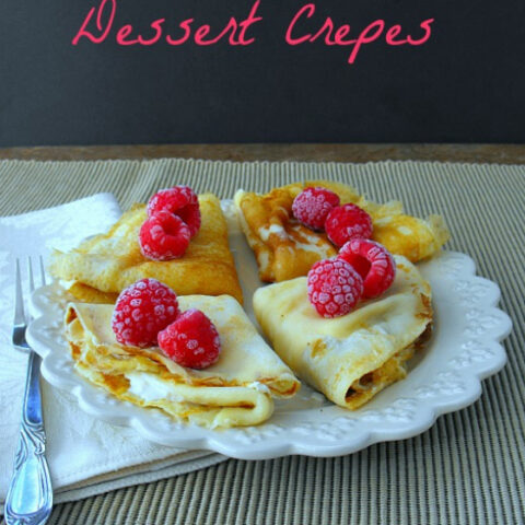 Dessert Crepes