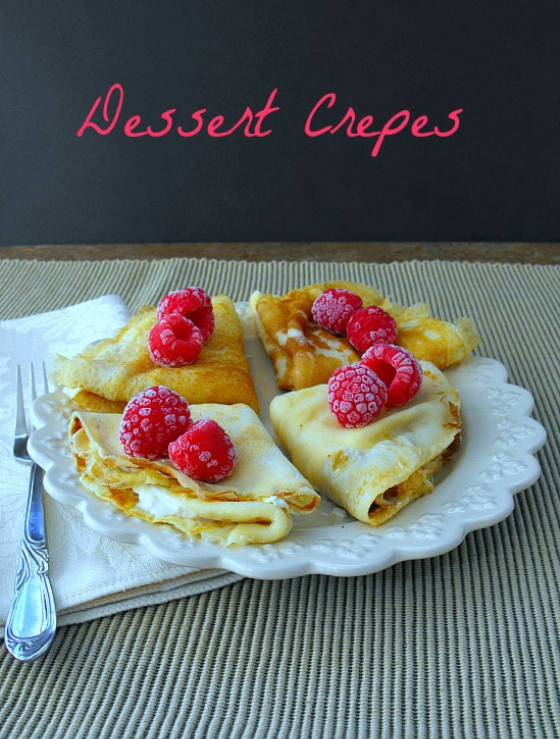 Dessert Crepes