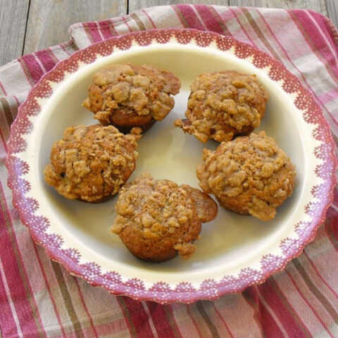 Whole Wheat Banana Honey Muffins