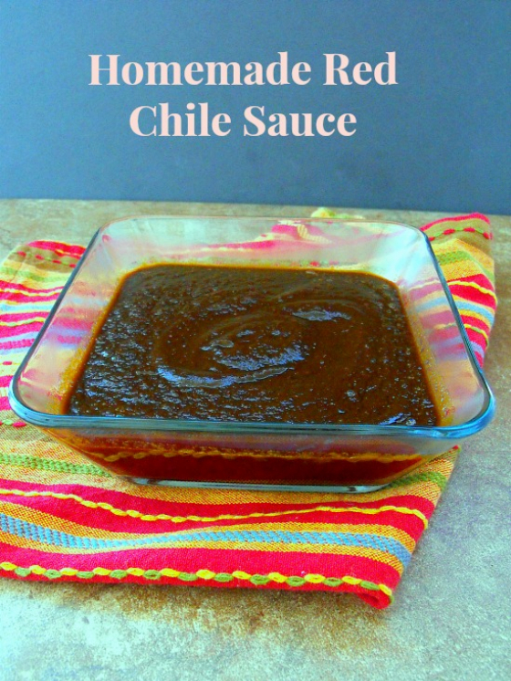 Homemade Enchilada Sauce (Red Chile)