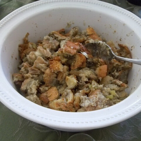 Family Recipe: MIL’s Turkey Stuffing