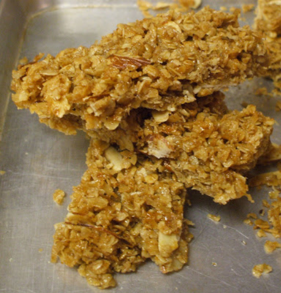 Homemade Granola Bars in the Microwave