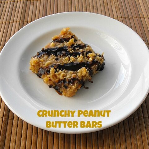 Crunchy Peanut Butter Bars